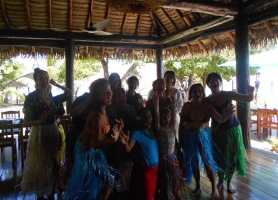 danzando in Polinesia