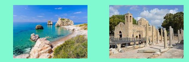 Cipro spiaggia di Afrodite _ Pano Panagia Monastero