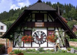 grandi orologi a cucu' nella Foresta Nera