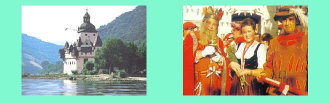 castello doganale sul Reno _ personaggi medioevali