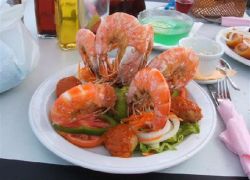 gamberi alla catalana