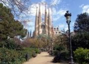 la Sagrada Familia a Barcellona, opera di Gaudi'