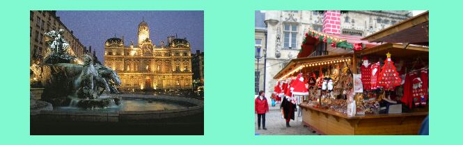 Lione di notte _ mercatino natalizio