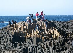 le Giant's Causeway nell'Irlanda del Nord