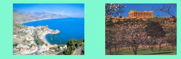 la costa siciliana _ Agrigento: tempio greco