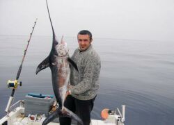 la pesca del pesce spada