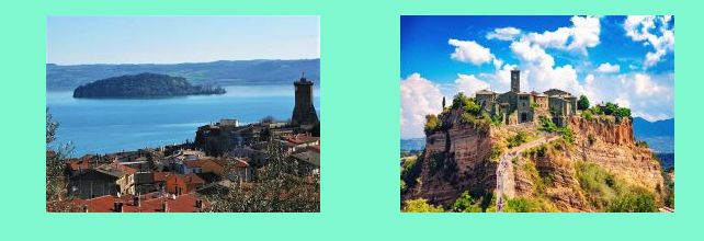 il lago di Bolsena _ la Civita di Bagnoregio