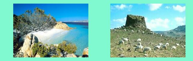 nell'arcipelago della Maddalena _ il nuraghe Losa