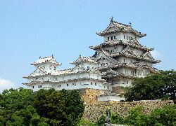 il castello dell'Airone Bianco a Himeji