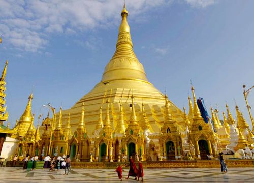 Rangoon: la Shwedagon Pagoda